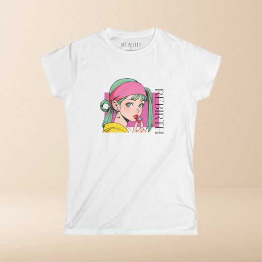 Juju 02 Candy Candy Women's Soft Tee