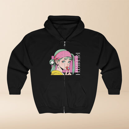 Juju 02 Candy Candy Zip Hooded Sweatshirt