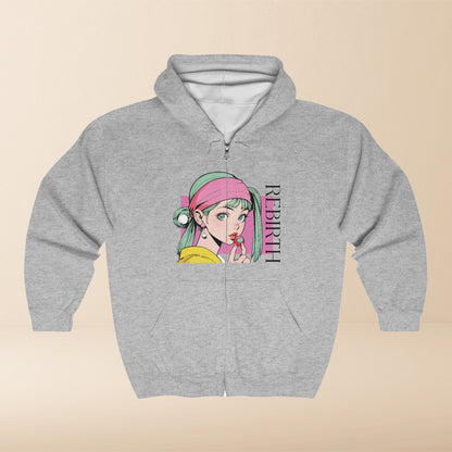 Juju 02 Candy Candy Zip Hooded Sweatshirt