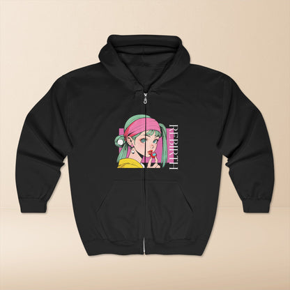 Juju 02 Candy Candy Zip Hooded Sweatshirt